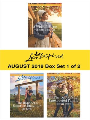 cover image of Harlequin Love Inspired August 2018--Box Set 1 of 2